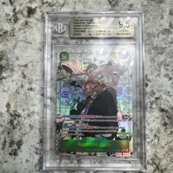 2024 ONE PIECE WINGS OF THE CAPTAIN, MANGA ART SEC #OP06118 RORONOA ZORO BGS 9.5 - Image 2