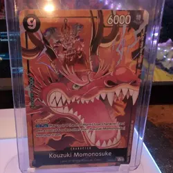 One Piece TCG OP16-085 Kouzuki Momonosuke Alt R Alternate Art The Time of Battle - Image 1