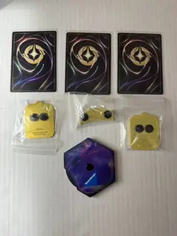 Disney Lorcana The First Chapter Complete League Promo Set, Cards, Pins & Dial - Image 2