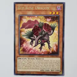 Red Rose Dragon - LED4-EN025 - LP - Rare - 1st ed - Yugioh - Image 1