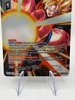 Dragon Ball Super Card Game - SS Son Goku, For the Mission EX21-32 EX - Image 3