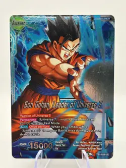 Dragon Ball Super Card Game - Son Gohan, Leader of Universe 7 TB1-025 UC Foil - Image 1