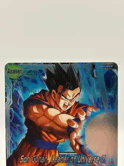 Dragon Ball Super Card Game - Son Gohan, Leader of Universe 7 TB1-025 UC Foil - Image 2