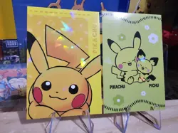 Pokemon Electric Pika Card Database - Pikachu & Pichu Simple Art - Lot Of 2 - Image 2