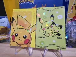 Pokemon Electric Pika Card Database - Pikachu & Pichu Simple Art - Lot Of 2 - Image 3