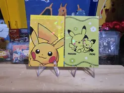 Pokemon Electric Pika Card Database - Pikachu & Pichu Simple Art - Lot Of 2 - Image 4