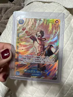 Portgas D. Ace OP13-119 SEC Carrying on His Will - ONE PIECE Card Game Japanese - Image 1