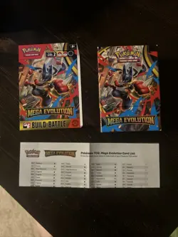Mega Evolution EMPTY Build And Battle Box Includes: Card List - Image 3