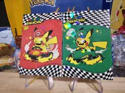 Pokemon Electric Pika Card Database - Pikachu Mario Cart & Luigi - Lot Of 2 - Image 3