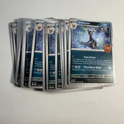 27x Umbreon 130/197 Pokemon Trick Or Trade 2024 Lot NM Halloween Cards - Image 2