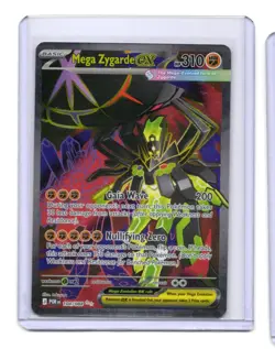 ME03: Perfect Order Mega Zygarde ex Card Ultra Rare,Holo #104/088 - Image 1