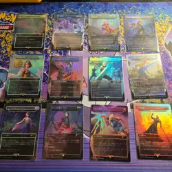 MTG Final Fantasy Secret Lair (Rainbow Foil) Lot Incomplete set with bonus cards - Image 1