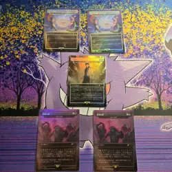 MTG Final Fantasy Secret Lair (Rainbow Foil) Lot Incomplete set with bonus cards - Image 2