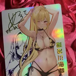 Marin Kitagawa My Dress-Up Darling Goddess ZR Portrait Waifu Holo Card - Image 2