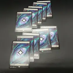 MTG Dragon's Eye Wastes 10x Promo Land Tarkir Dragonstorm - Image 1