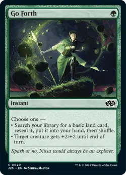 Go Forth [J25 - 20] Common NM Foundations Jumpstart MTG - Image 1