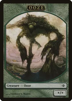 Ooze Token Token Shards of Alara 8 NM MTG TCG - Image 1