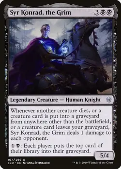 Syr Konrad, the Grim Throne of Eldraine NM - Image 1