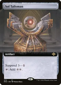 Sol Talisman (Extended Art) Modern Horizons 2 Foil MP - Image 1