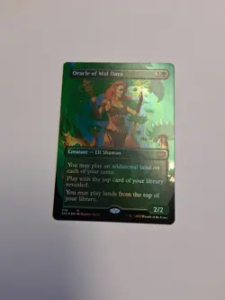 MTG Oracle of Mul Daya (Borderless) Double Masters 2022 Foil - Image 1