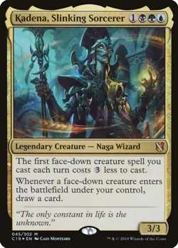 Kadena, Slinking Sorcerer Commander 2019 Foil MP - Image 1