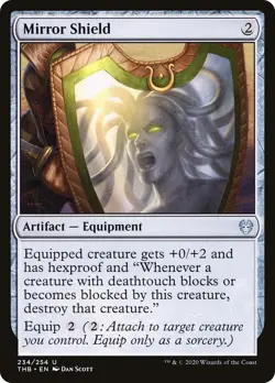 Mirror Shield - 234 - NM - Theros Beyond Death - Image 1