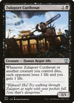 Zulaport Cutthroat Commander: Zendikar Rising NM - Image 1