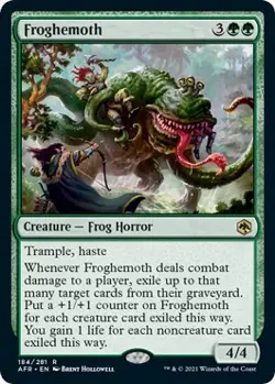 Froghemoth - 184 - NM - Adventures in the Forgotten Realms - Image 1