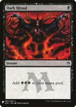 Dark Ritual (A25) The List Reprints NM - Image 1