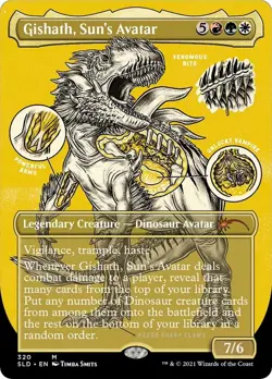 Gishath, Sun's Avatar [SLD] NM MTG Magic the Gathering - Image 1