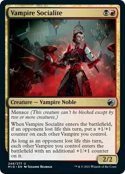 Vampire Socialite - 249 - NM - Innistrad: Midnight Hunt - Image 1