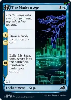 Foil The Modern Age - 66 - LP - Kamigawa: Neon Dynasty - Image 1