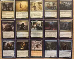 Budget MTG Commander Deck Black White Blue Zombies With Nevinyrral Unborg Tyrant - Image 1