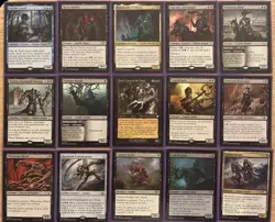 Budget MTG Commander Deck Black White Blue Zombies With Nevinyrral Unborg Tyrant - Image 2