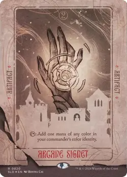 Arcane Signet (0820) [SLD] NM MTG Magic the Gathering - Image 1