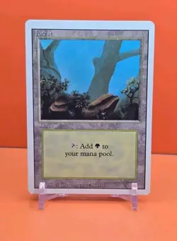 🟢🟢🟢 1994 MAGIC The Gathering FOEST REVISED 3RD EDITION PLAYED 🟢🟢🟢 - Image 1