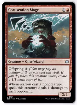 Coruscation Mage BLB 131 Magic: The Gathering UC NM - Image 1