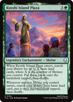 Kyoshi Island Plaza TLA 184 MTG Avatar: The Last Airbender Uncommon Foil EN NM - Image 1