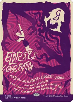 Eldrazi Conscription [SLD] NM Foil MTG Magic the Gathering - Image 1