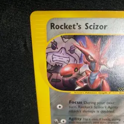 Rocket’s Scizor #4 Best Of Promo Winner Stamped Pokemon TCG NM - Image 3