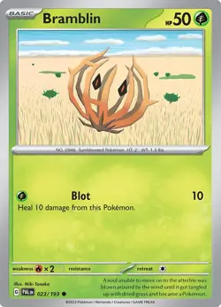 Pokemon Bramblin - 023/193 023/193 SV02: Paldea Evolved - Image 1