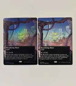 Mystifying Maze 0074 Foil & Regular Borderless Rare MTG Edge of Eternities - Image 1