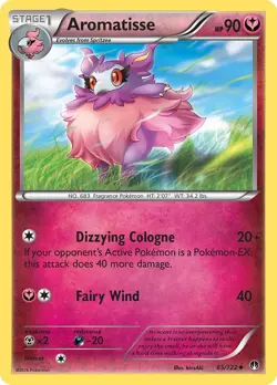 Aromatisse (85/122) Uncommon MP BKP XY - BREAKpoint Pokemon TCG - Image 1