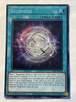 (ALIN) x1 Regenesis - ALIN-EN059 - Secret Rare - 1st Edition Yu-Gi-Oh! VLP - Image 1