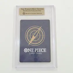 2025 One Piece Luffy-Tarou (SP) ST18-005 A Fist of Divine Speed Foil BGS 10 - Image 2