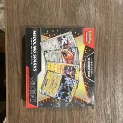 Pokemon TCG Meddling Sparks Premium Collection Box 12 Booster Packs - NEW SEALED - Image 1