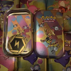 EMPTY Pokemon 151 Mini Tin Full Set of 21, No Cards, Coins, Contents - Tins Only - Image 2
