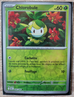 Carte Pokemon Chlorobule 006/086 REVERSE MEW EV10 FR NEUF - Image 1