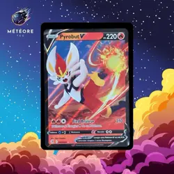 Carte Pokemon Pyrobut V 043/264 EB8 Poing De Fusion FR - Image 1