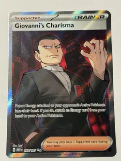 Giovanni's Charisma SR 197/165 SV Pokemon 151 Set English - Image 1